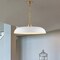 Nuvo Colony 1-Light Large Pendant Matte White with Burnished Brass 60/7486 - alternate 2